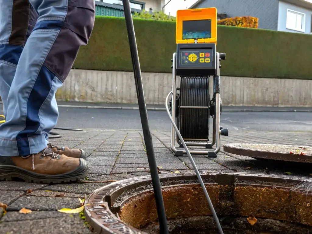 Singletary Plumbing sewer camera inspection at Surprise jobsite